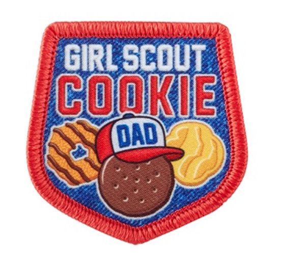 Cookie Dad Fun Patch (red border)