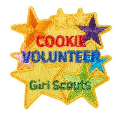 Cookie Volunteer Fun Patch (Stars)