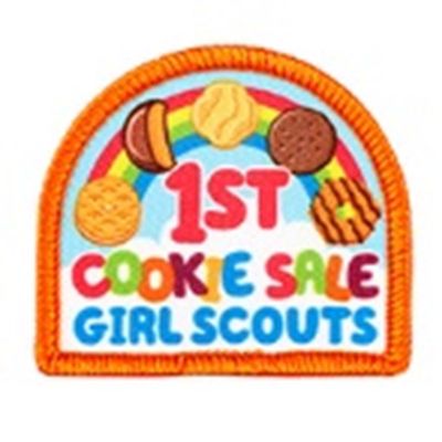 1st Cookie Sale Fun Patch (rainbow)