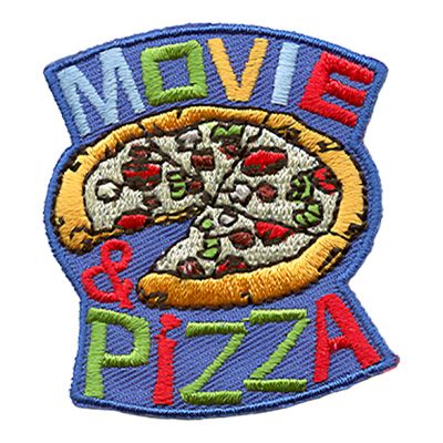 Movie and Pizza Fun Patch