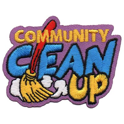 Community Clean Up Fun Patch