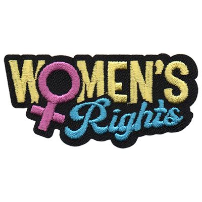 Women&#39;s Rights Fun Patch