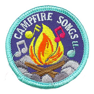 Campfire Songs Fun Patch