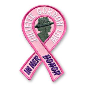 In Her Honor - Juliette Low Breast Cancer Awareness Fun Patch