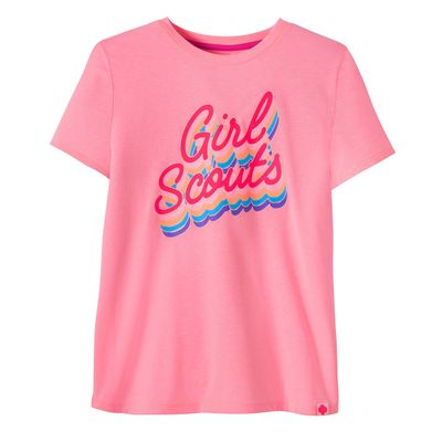 Pink Glow Girl Scouts T-Shirt