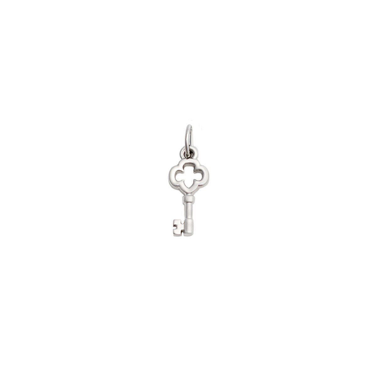 Cadette Silver Key Charm