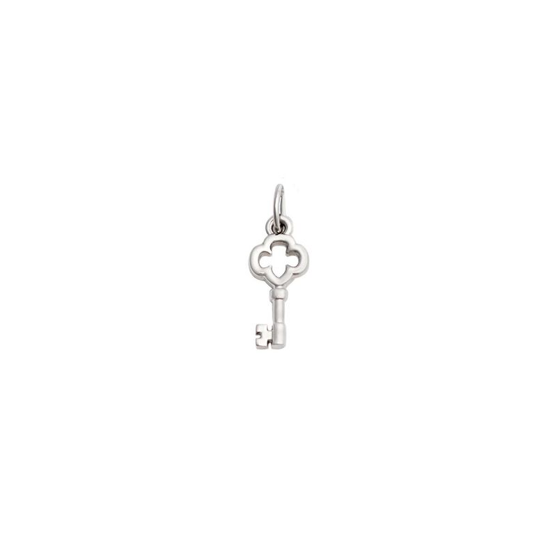 Cadette Silver Key Charm