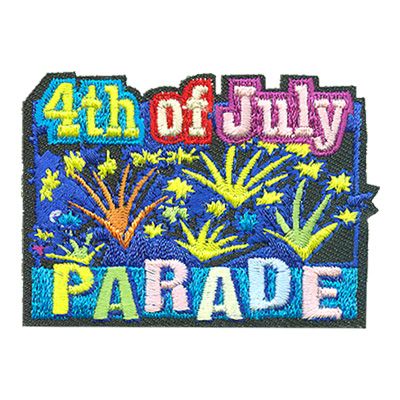 4th of July Parade Fun Patch