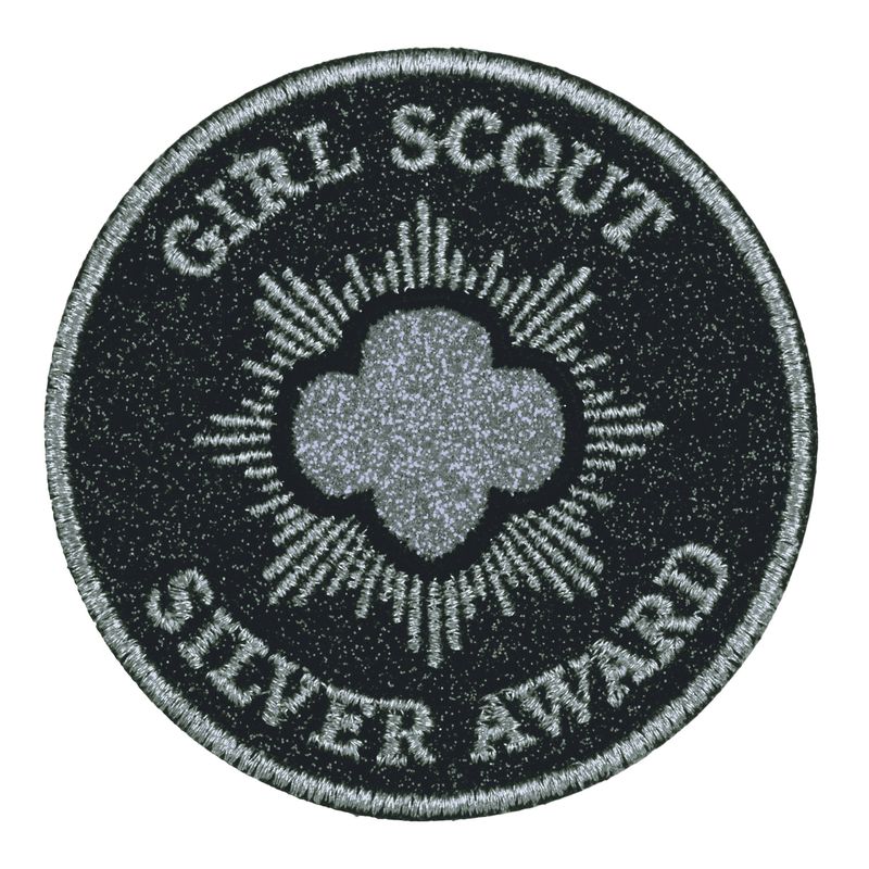 Silver Award Glitter Supermix Super Fun Patch