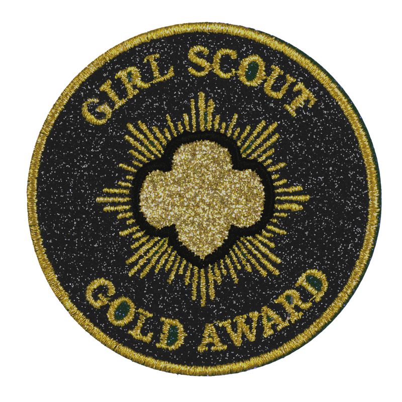 Gold Award Glitter Supermix Super Fun Patch
