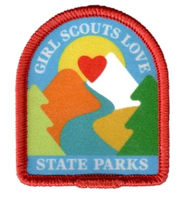 Girl Scouts Love State Parks 2022 Patch