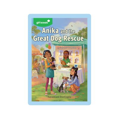 Anika and the Great Dog Rescue - Sew-On Fun Patch