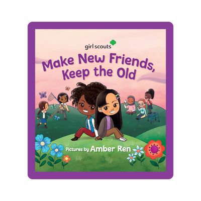 Make New Friends, Keep the Old - Sew-On Fun Patch