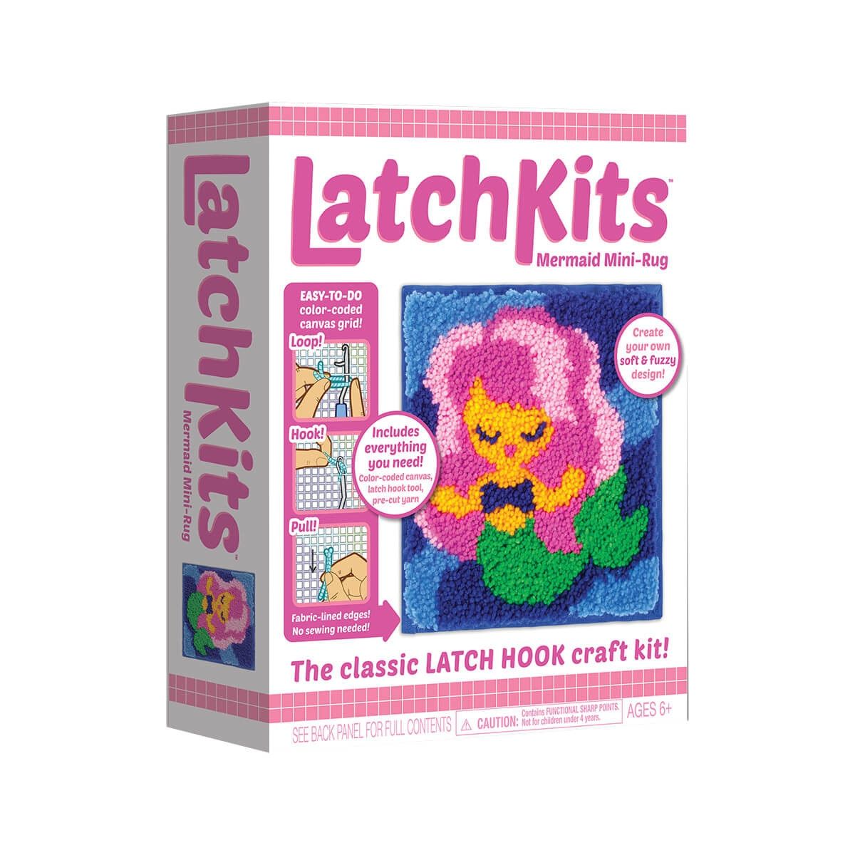 LatchKit Mermaid Mini Rug Kit