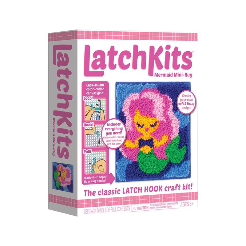 LatchKit Mermaid Mini Rug Kit