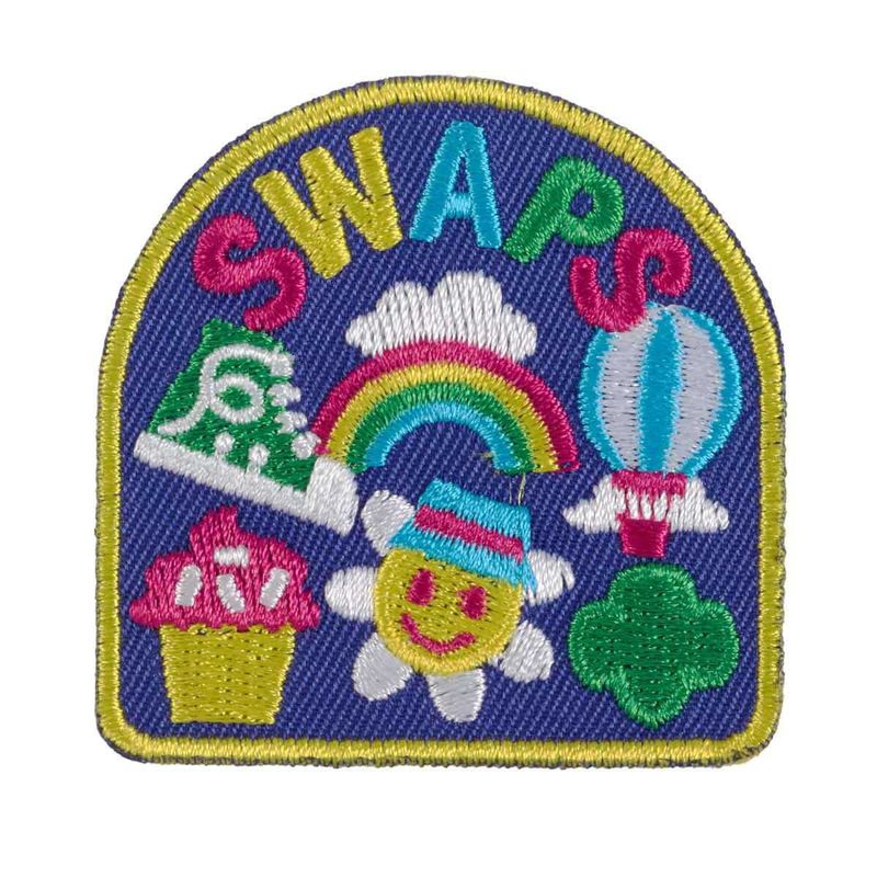 Girl Scout SWAPS Sew-On Fun Patch
