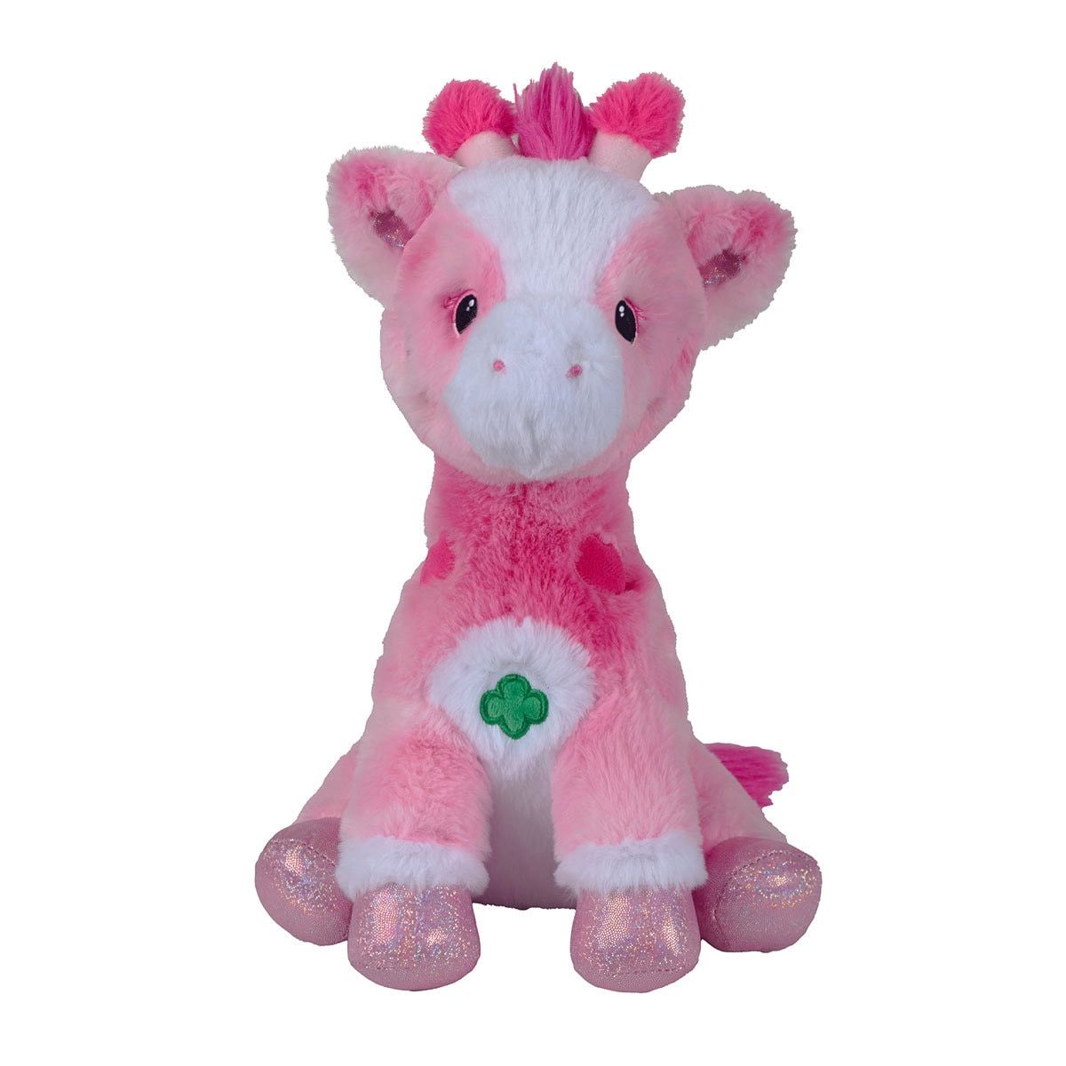 Girl Scout Dreamy Plush Pink Giraffe