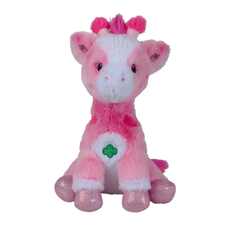 Girl Scout Dreamy Plush Pink Giraffe