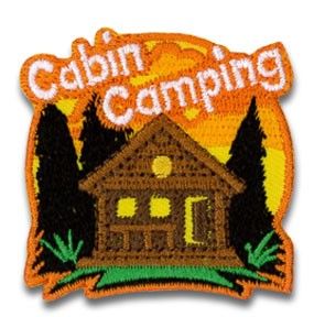 Cabin Camping Fun Patch