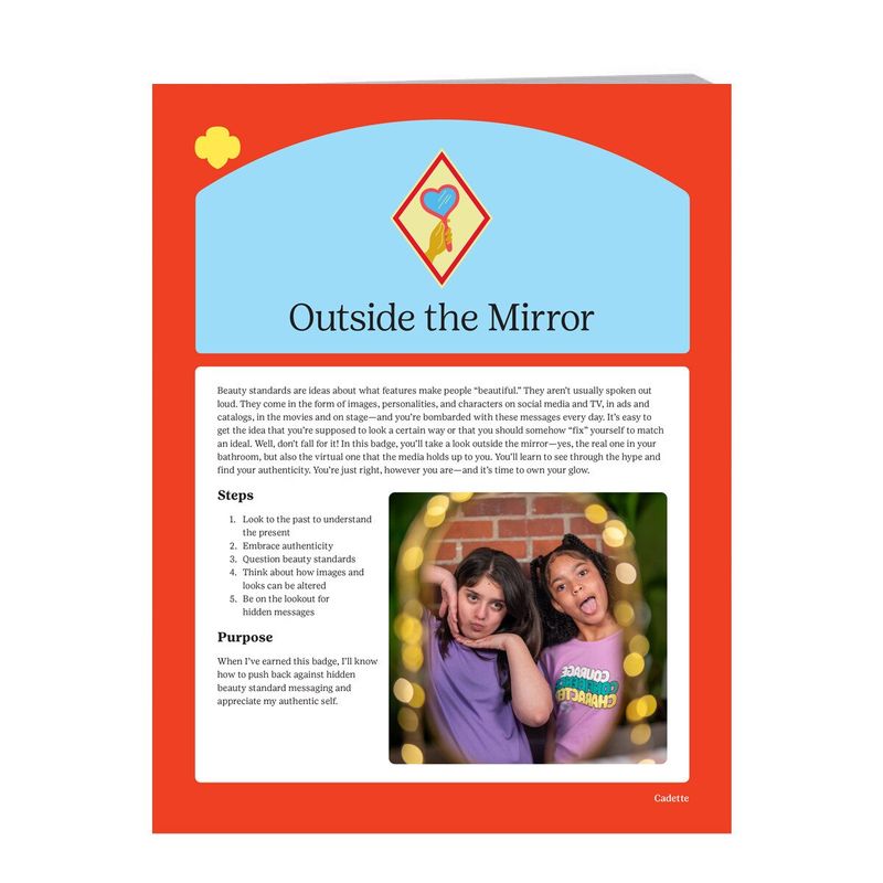 Badge Requirements - Cadette Outside The Mirror