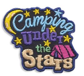 Camping Under the Stars Fun Patch