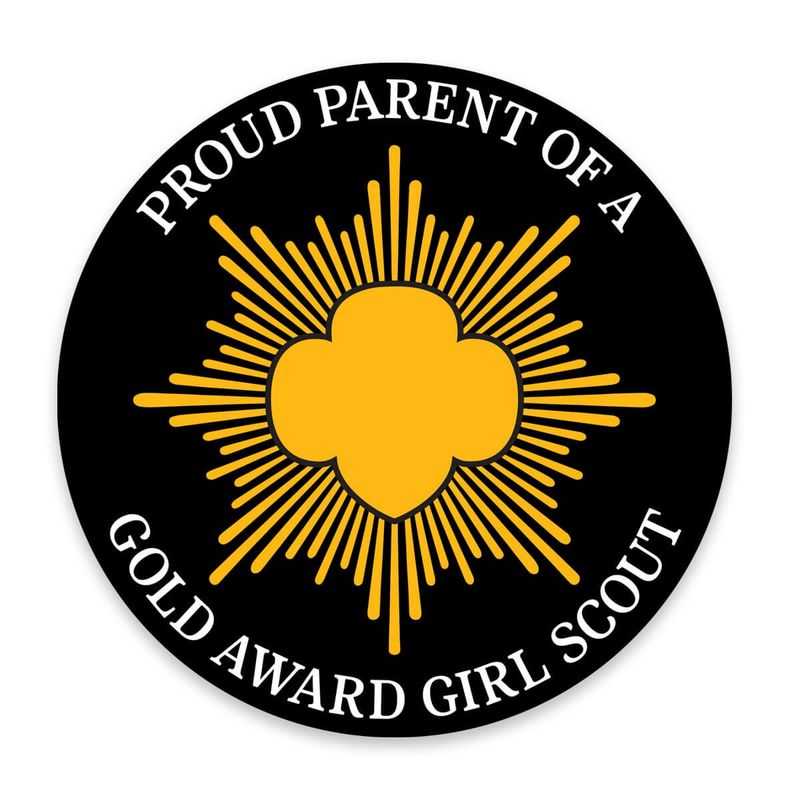 Proud Parent Gold Award Magnet