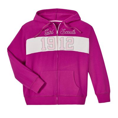 Pink 1912 Zip-Up Hoodie