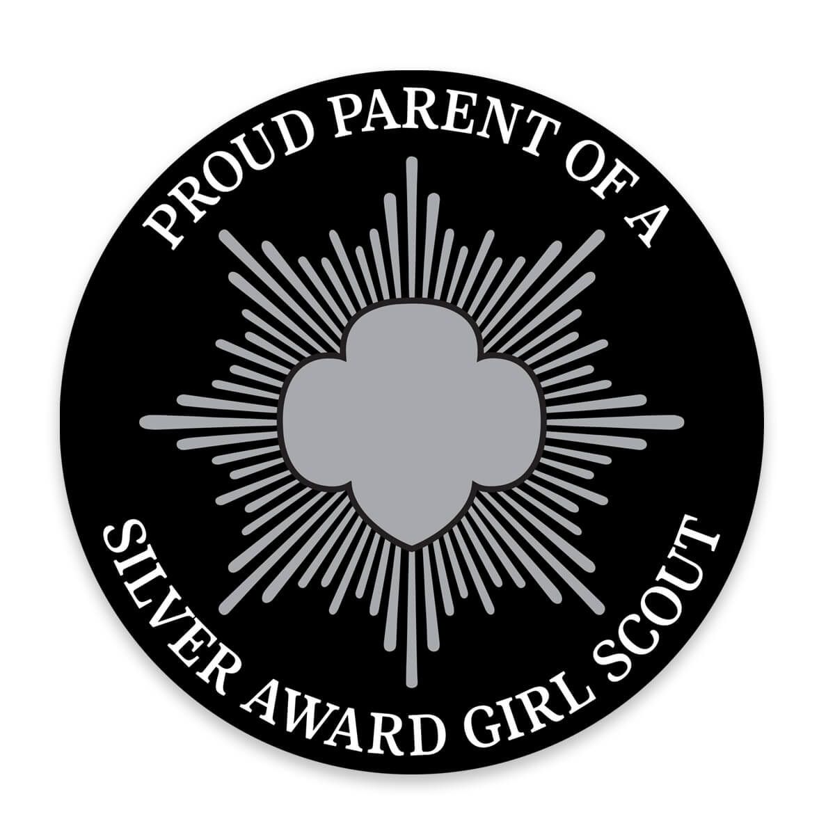 Proud Parent Silver Award Magnet
