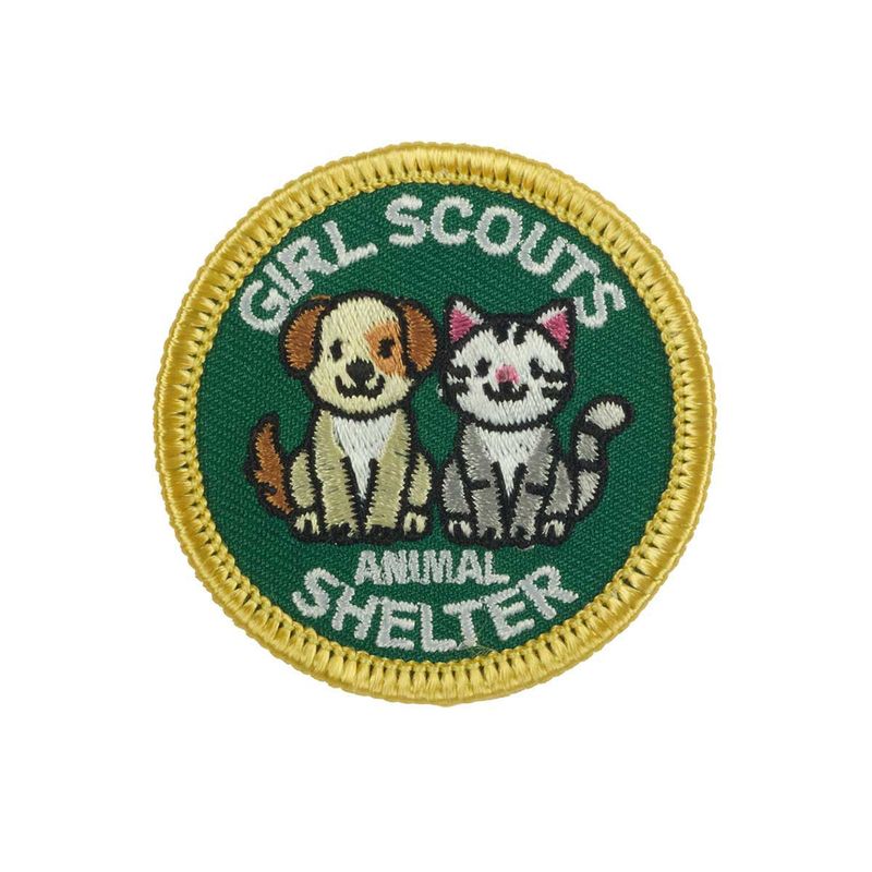 Animal Shelter Fun Patch - Round