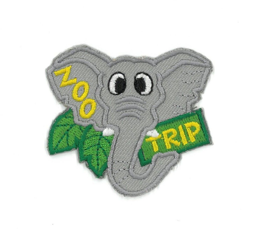 Zoo Trip Fun Patch - Elephant