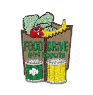 Food Drive Fun Patch - Paper Bag*