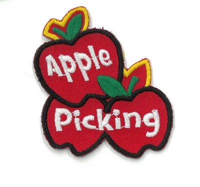 Apple Picking Fun Patch - 3 Apples*