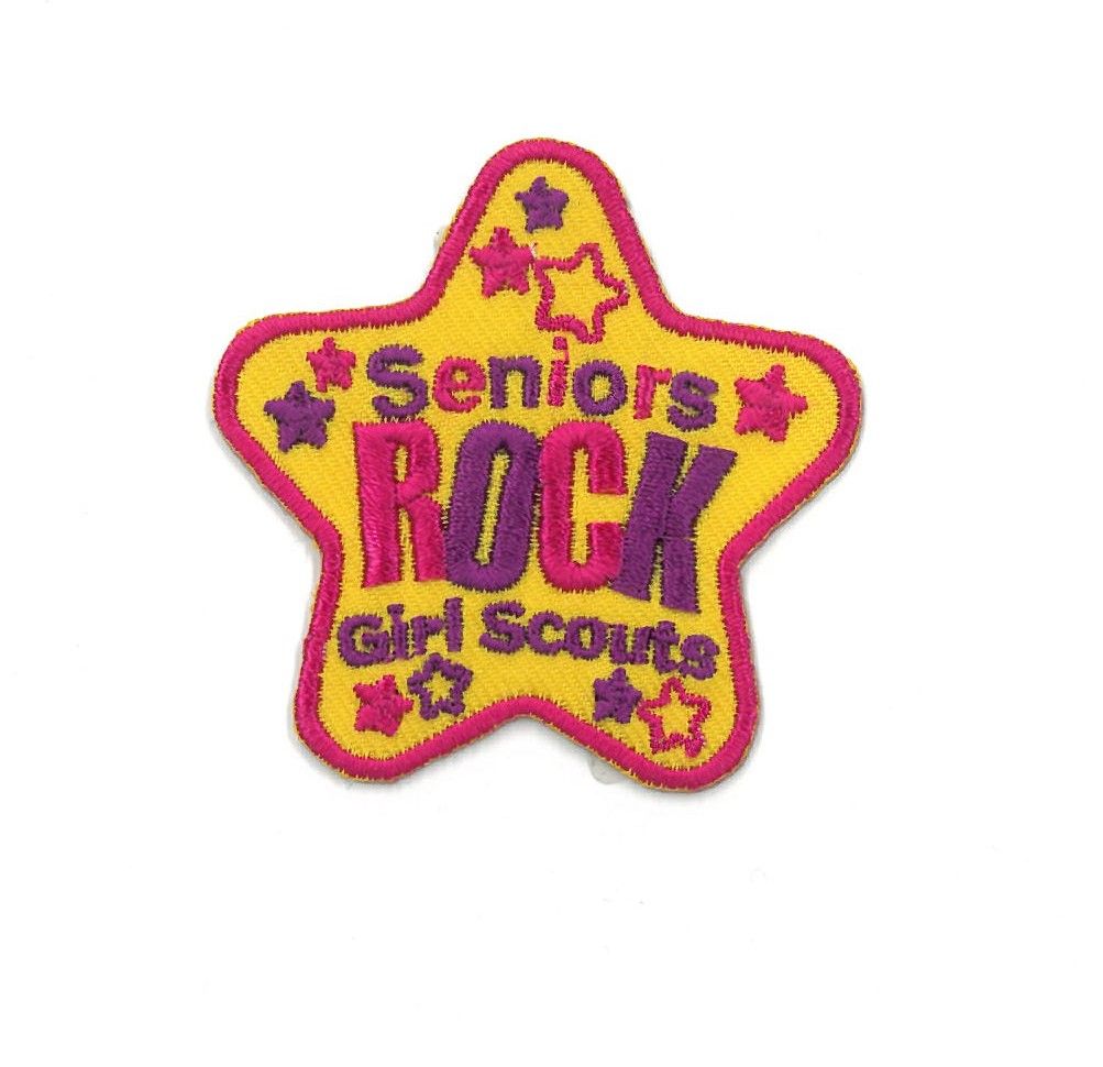 Seniors Rock Fun Patch - Star