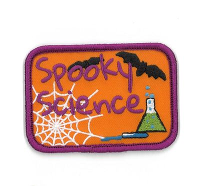 Spooky Science Fun Patch (Orange)
