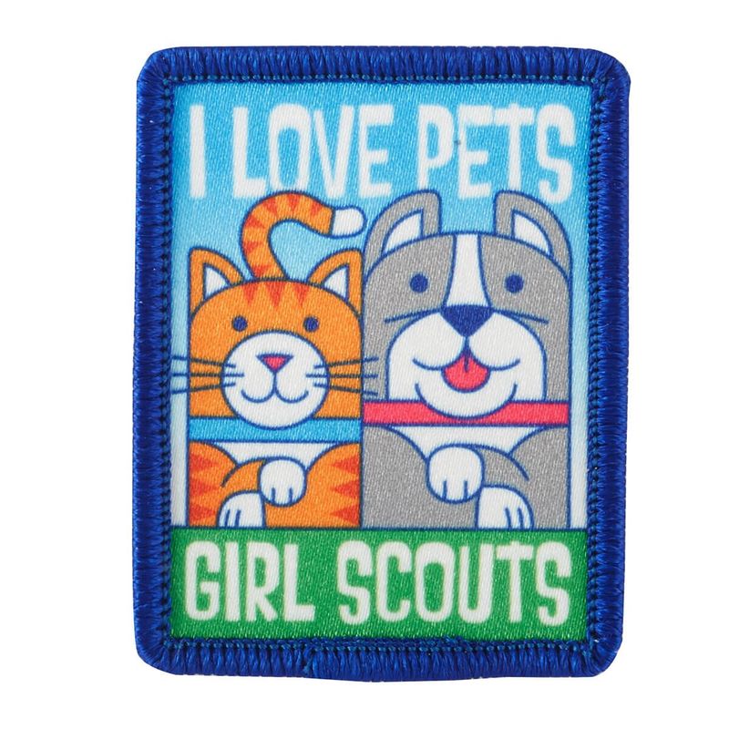 I Love Pets Fun Patch