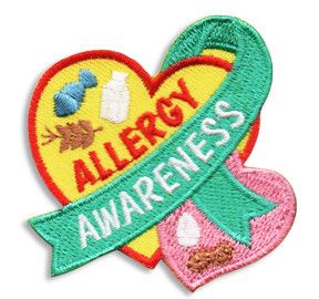 Allergy Awareness Fun Patch