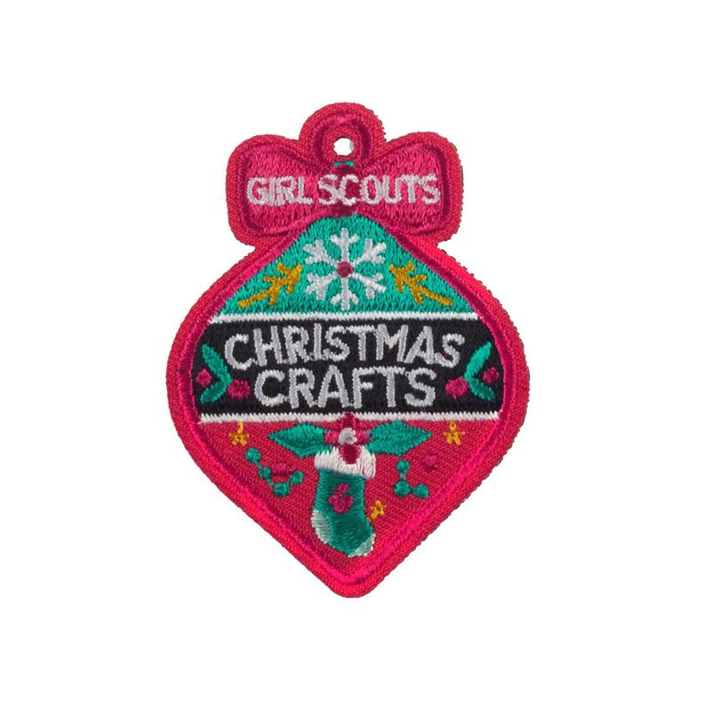 Christmas Crafts Fun Patch - Ornament Shape