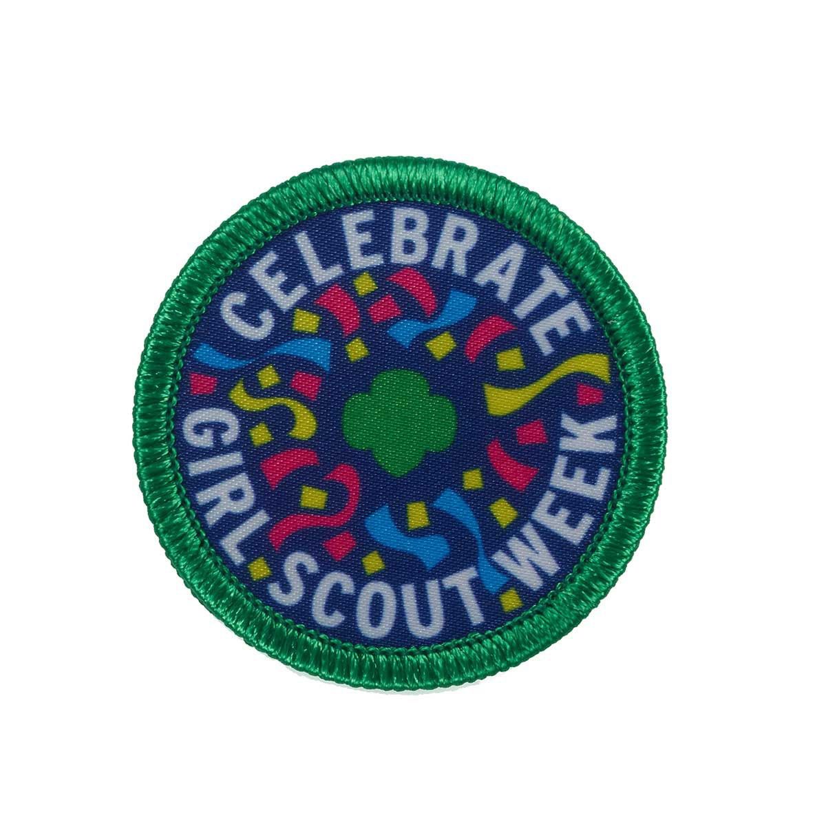 Girl Scout Week Fun Patch - Round