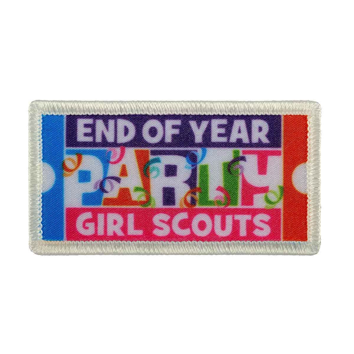 End Of Year Party Fun Patch - Ticket
