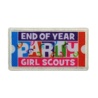 End Of Year Party Fun Patch - Ticket