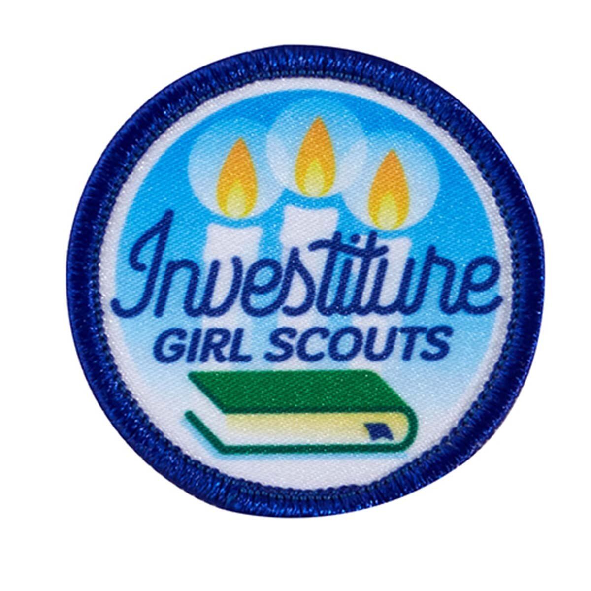 Investiture Fun Patch (Round Blue)