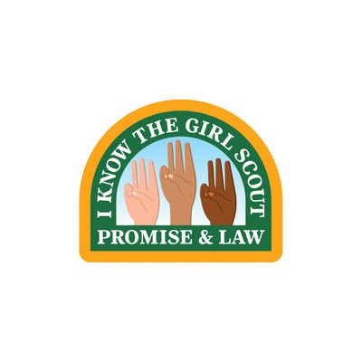 I Know The Promise And Law Fun Patch - Three Hands