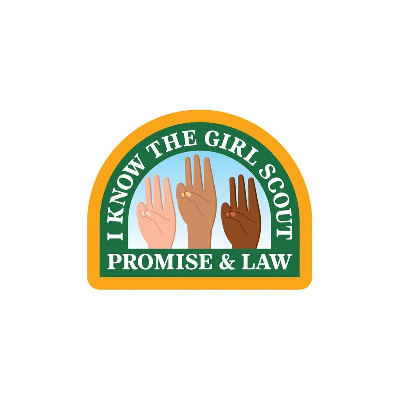I Know The Promise And Law Fun Patch - Three Hands