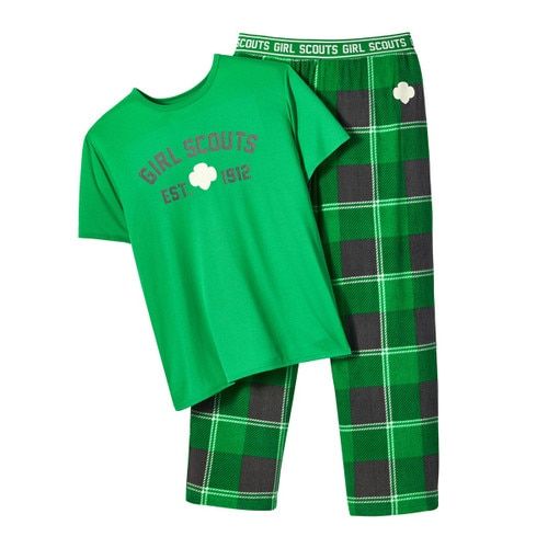 Classic Green Pajama Set