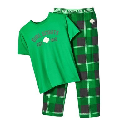 Classic Green Pajama Set