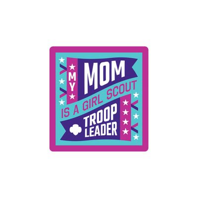 My Mom Is A Troop Leader Fun Patch - Pennants