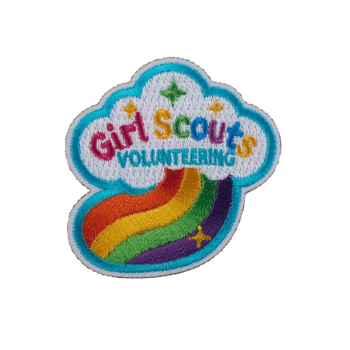 Volunteering Fun Patch - Rainbow