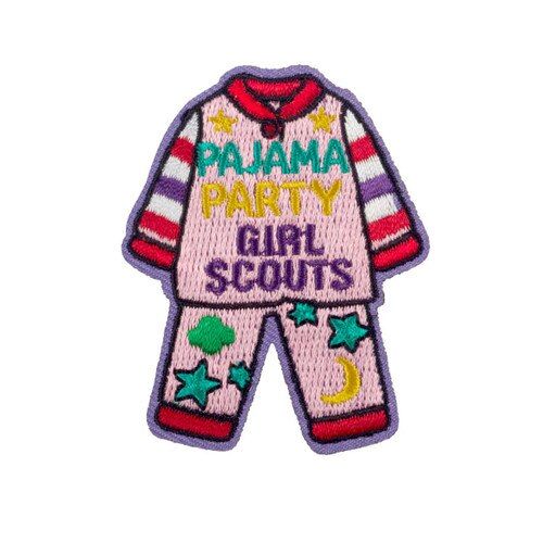 Pajama Party Fun Patch - Pink PJs