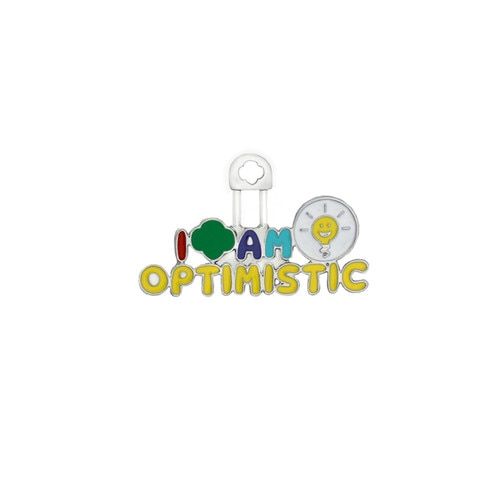 Personal Pin - I Am Optimistic