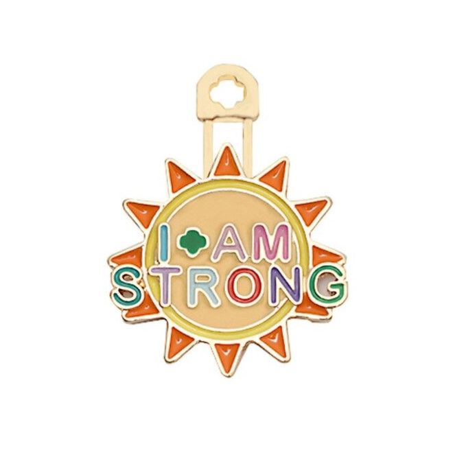 Personal Pin - I Am Strong